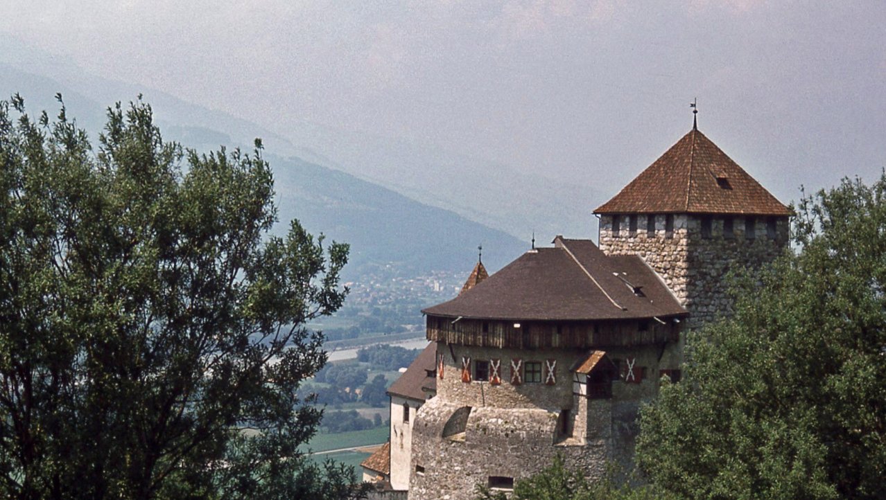 Het kasteel in Vaduz