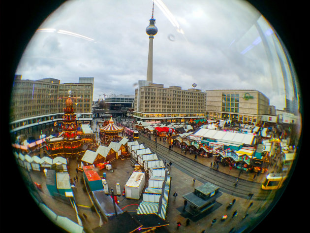 Kerstmakt Alexanderplatz