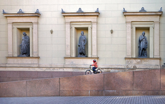 Op de fiets in Sint Petersburg