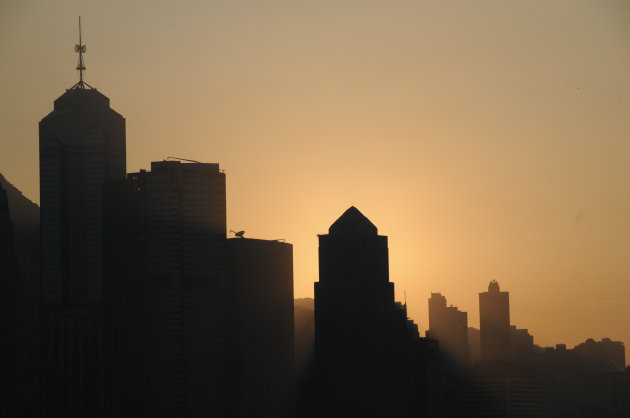 Sunset Hong Kong Island