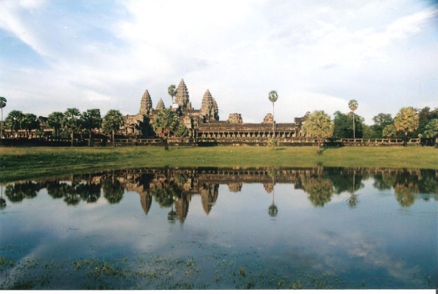 Angkor Wat spiegeling