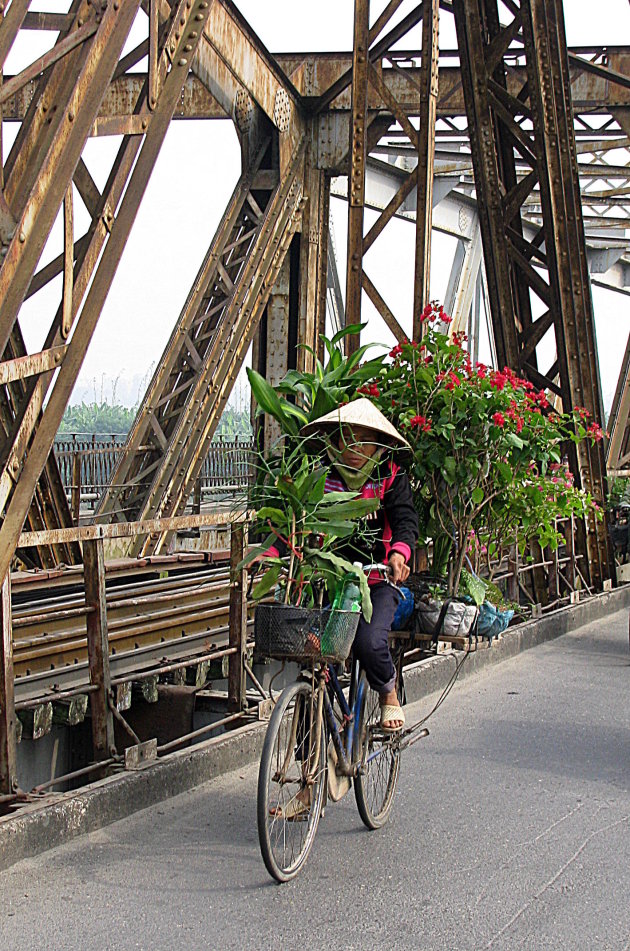 fietsende planten