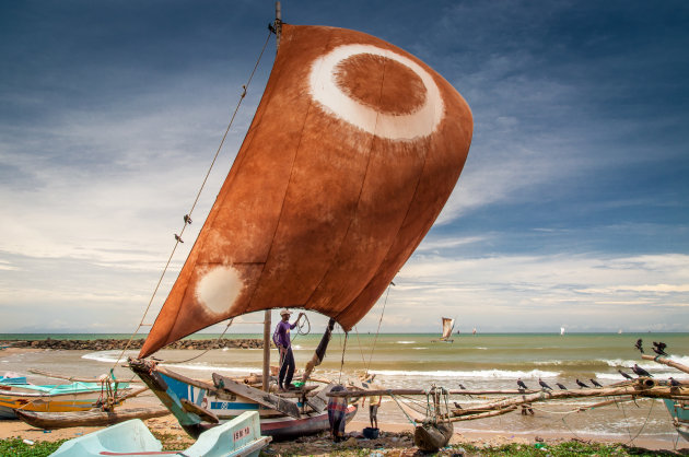 Traditionele catamaran