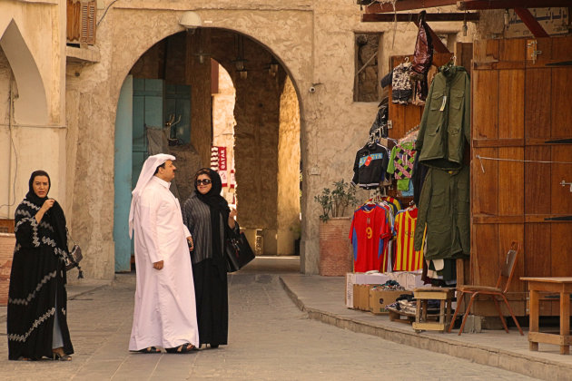 groene jas, soukh Doha