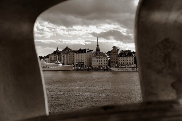 Gamla Stan vanaf de Skeppsholmenbron