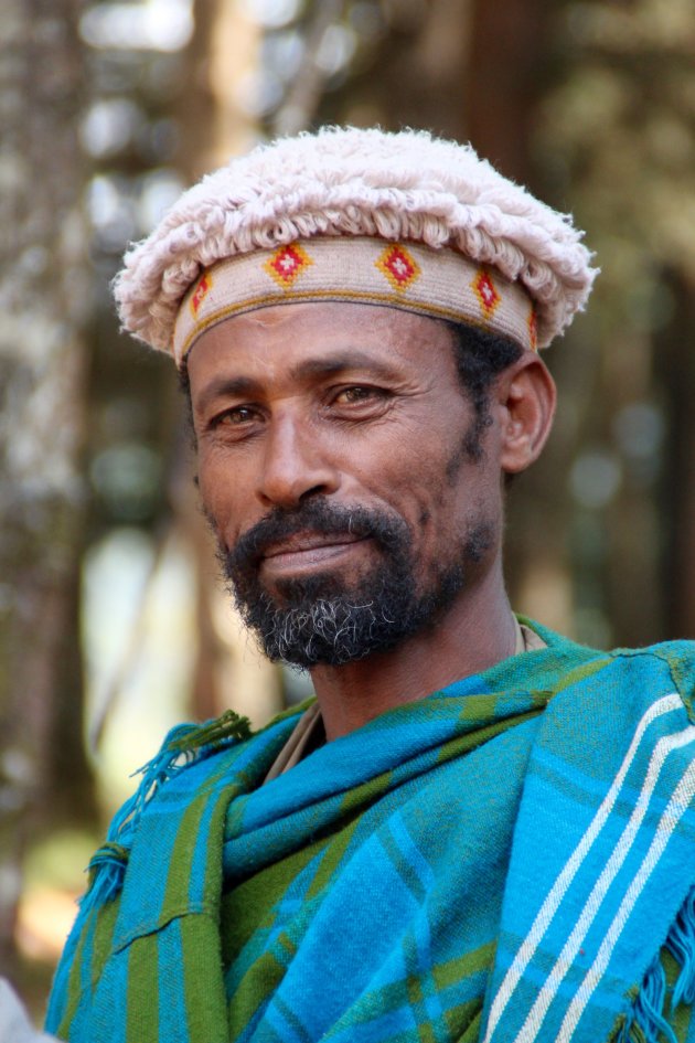 Trotse blik van Ethiopiër