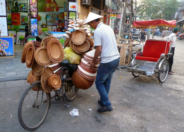 Winkeltje op fiets