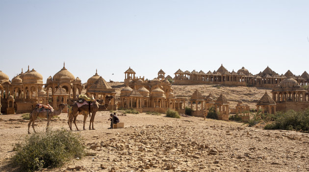 Cenotafen bij Jaiselmer