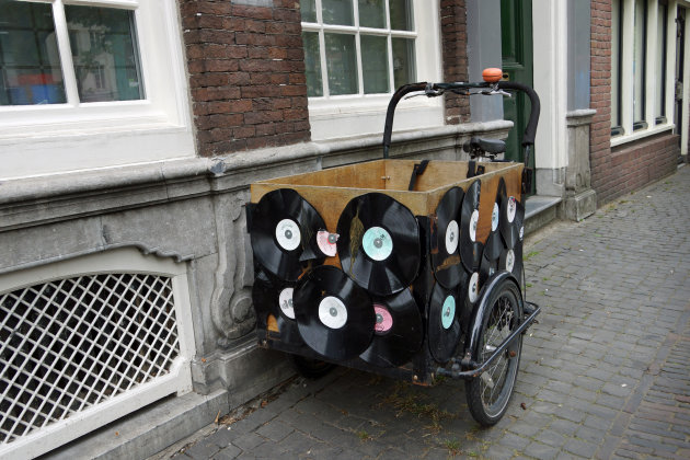 Love me tender op de platenfiets