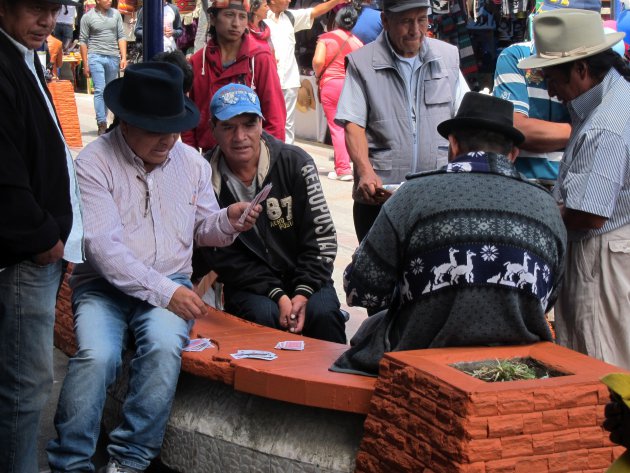 Locals in Otavalo