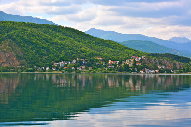 Zicht op Struga