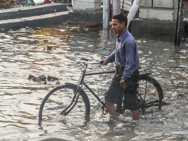 Regentijd in Agra