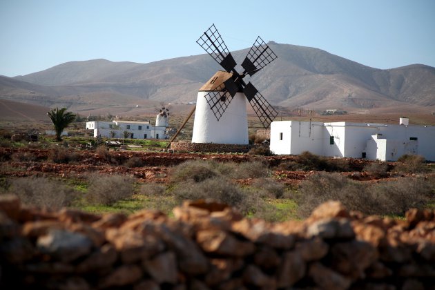 Typisch landschap Fuerteventura