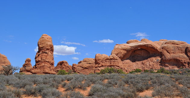 Grillige rotsen Moab !
