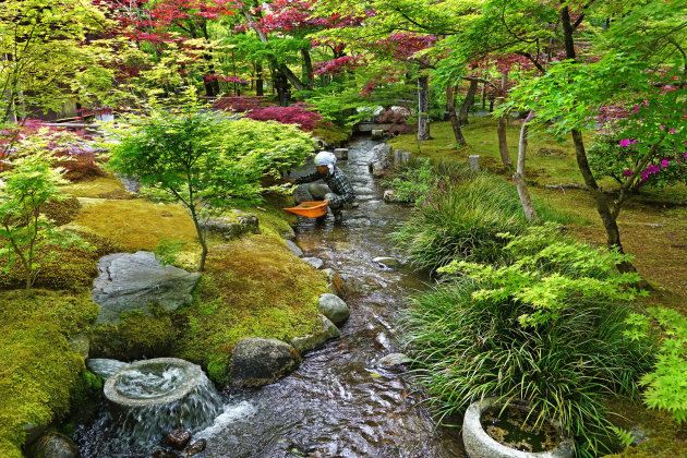 De ideale tuin in Kyoto