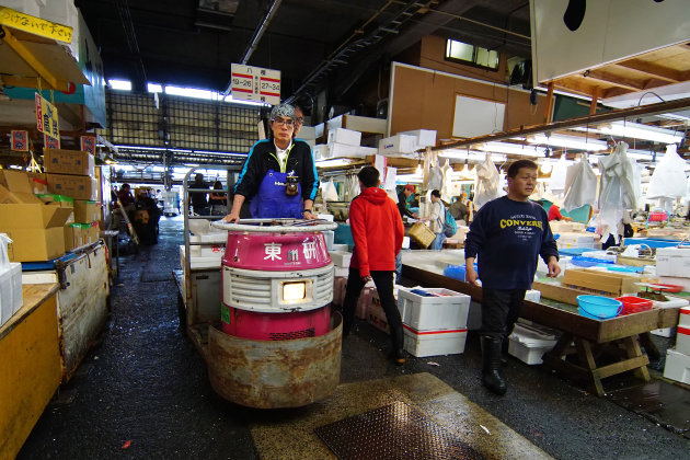 Maak plaats op de vismarkt