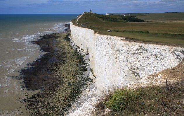 Wandelen bij Beachy head cliffs