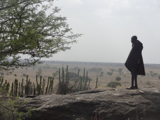 Onontdekt Oeganda: The sliding rock in de Karamojong