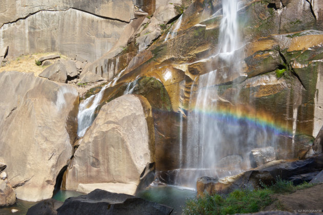 Aan de voet van Vernal Falls