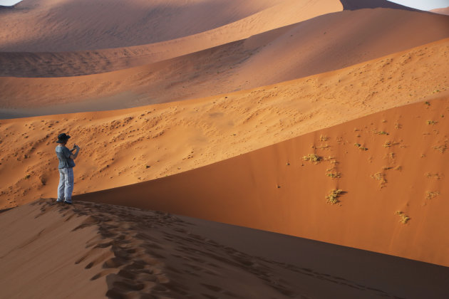 De grootsheid van de Namib-desert 