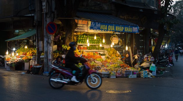 Straatbeeld Hanoi