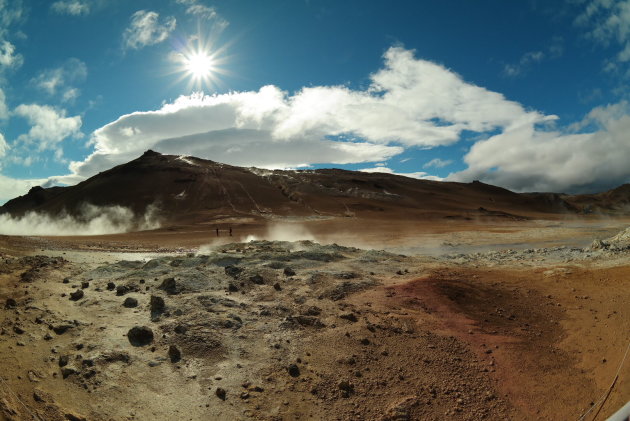 Hverir geothermisch veld Ijsland