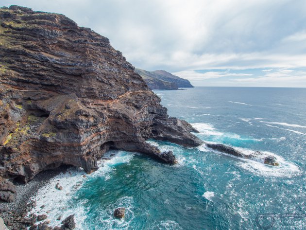 uitzichtpunt Puerto de Sto. Domingo op La Palma