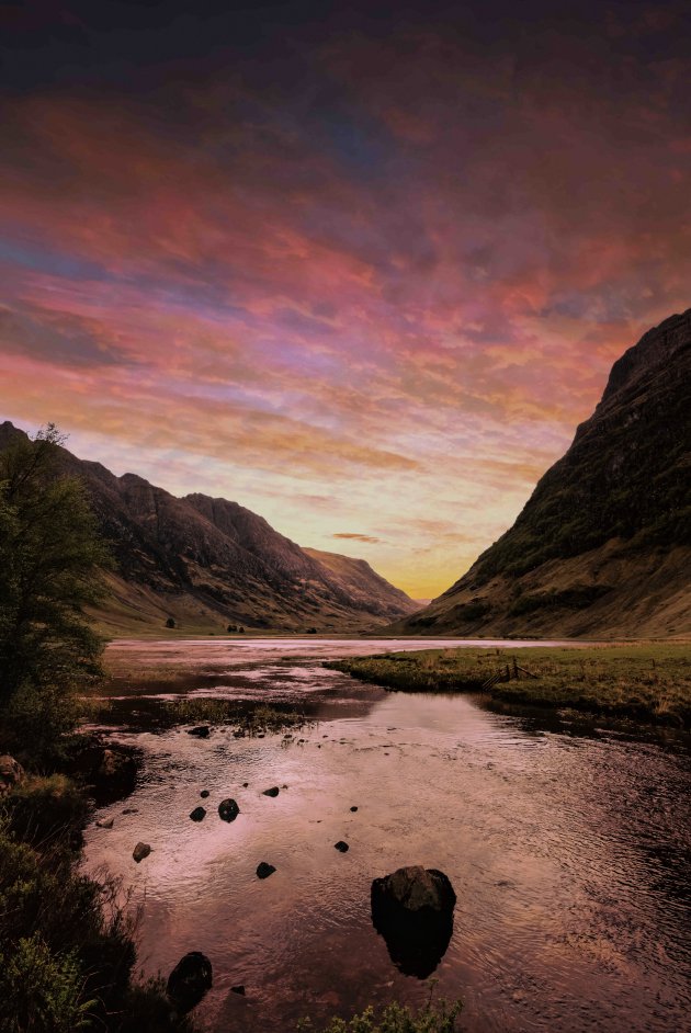 The glen of Coe