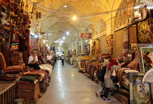 De bazaar van Shiraz