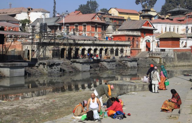 Zicht op Pashupatinath