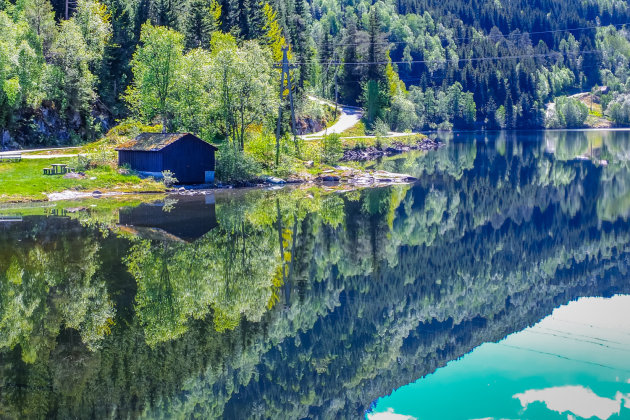 Windstil in het fjord!