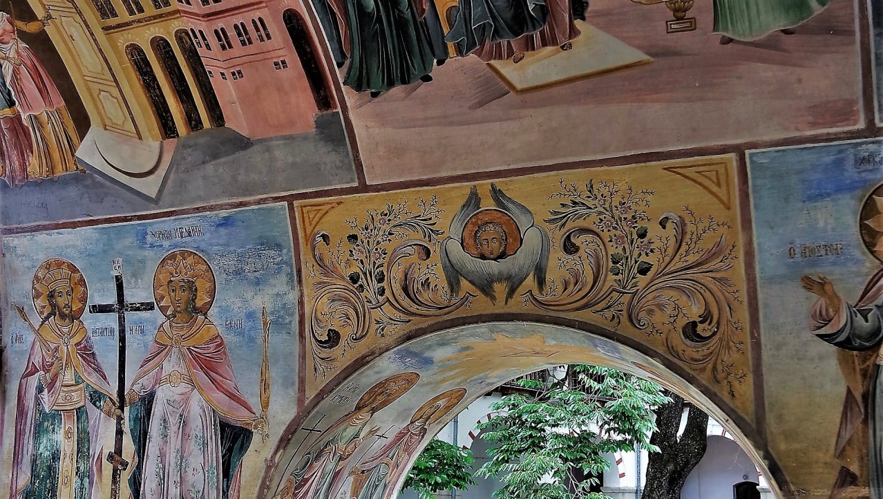 fresco's Bachkovoklooster