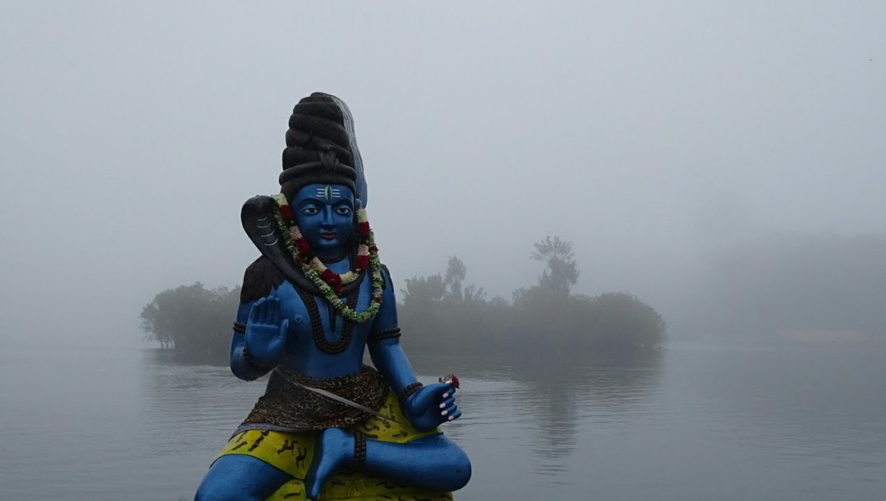 Shiva in the mist