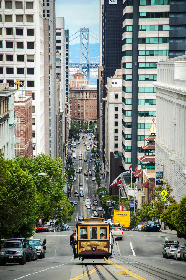 San Francisco hillclimb