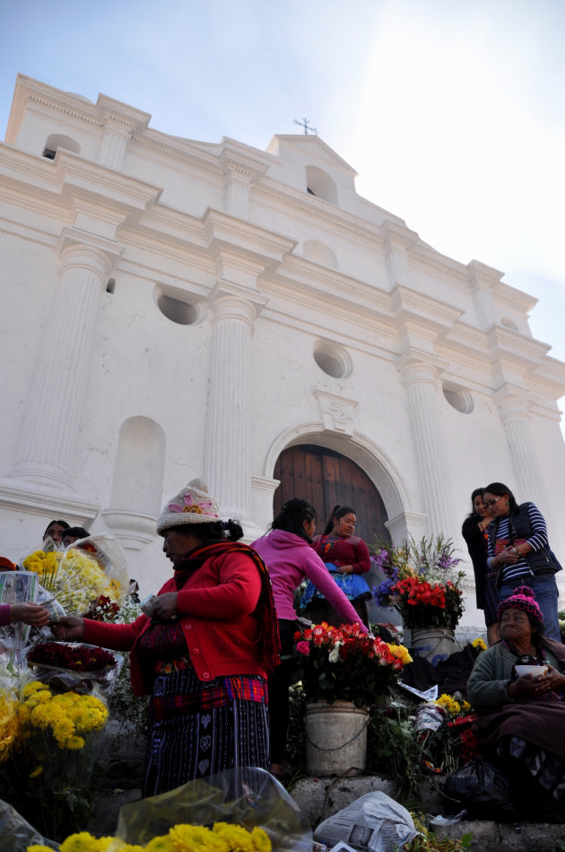 Bloemenmarkt @Chichicastenango