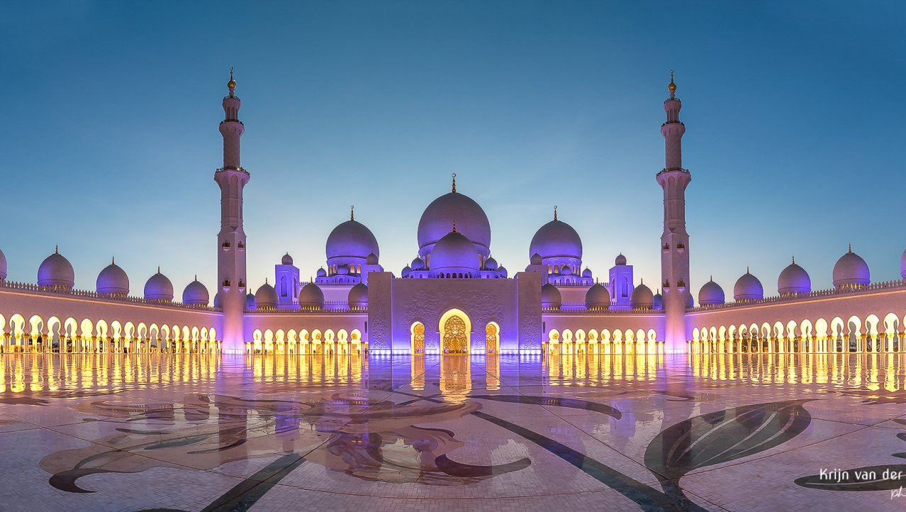 Groot, groter, grootst: de Grand Mosque van Abu Dhabi