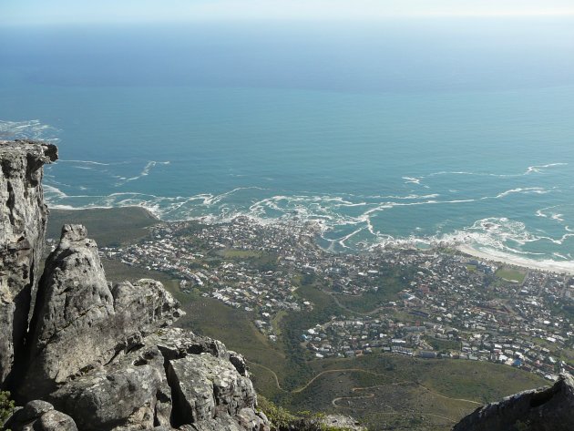 Uitzicht vanaf de Tafelberg