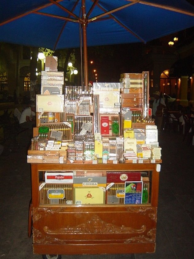 Cigar stand in Merida