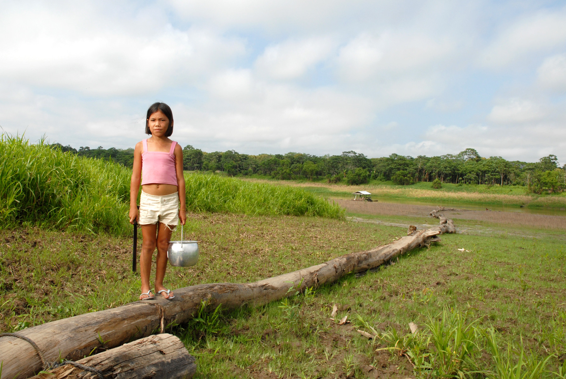 Natuurreservaat Mamirauá, in het hart van de Braziliaanse Amazone, wordt beschermd door de inheemse bevolking. Foto: Anoek Steketee