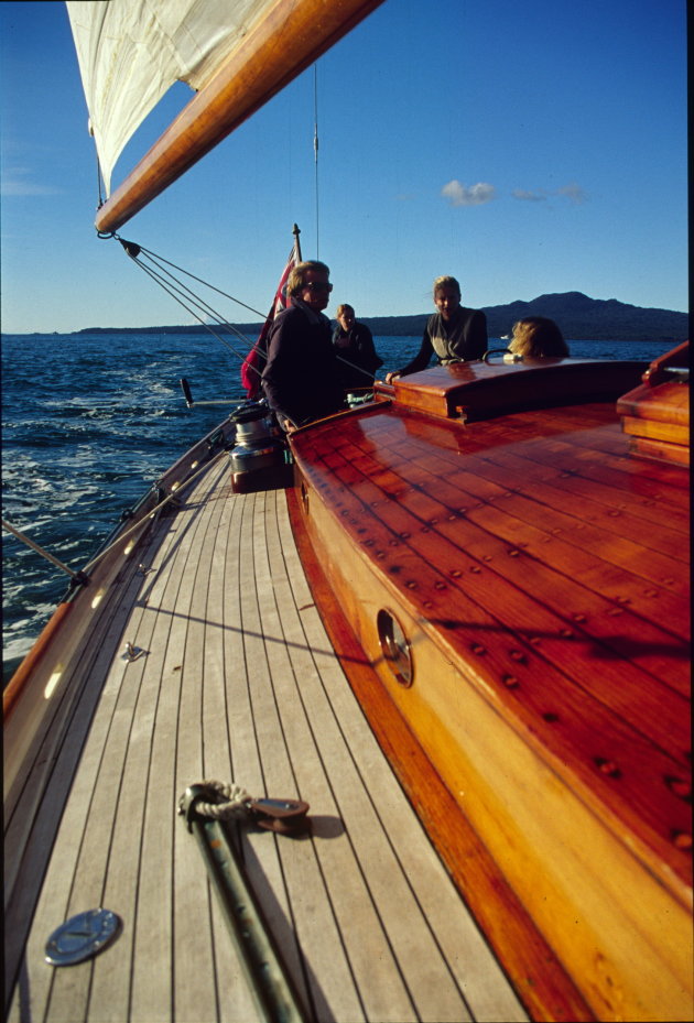 Sailing on Auckland Harbour