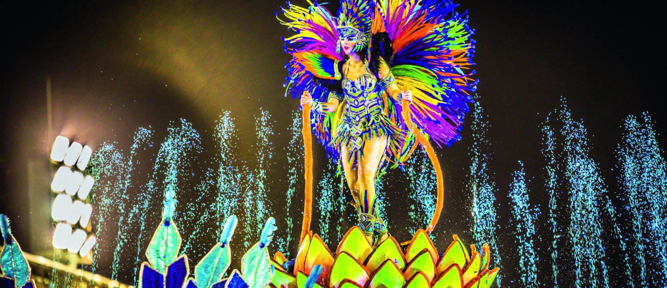 Gebaande paden op de Columbus-manier: carnaval in Rio image