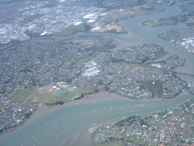 Vlakbij Auckland airport