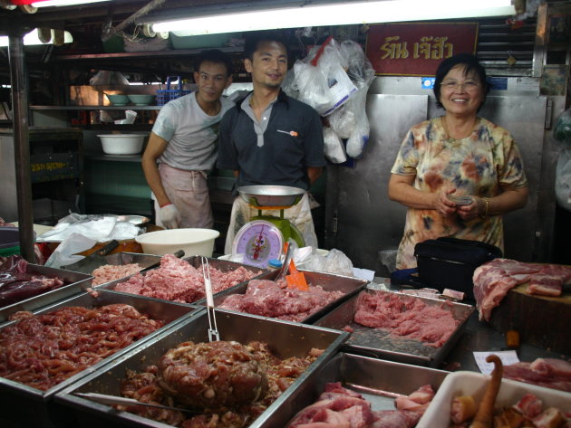 Op de markt