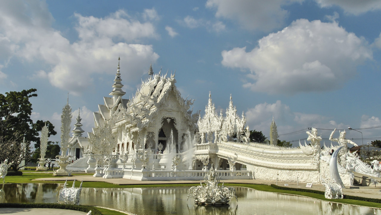 Wat Rong Khun, de witte tempel
