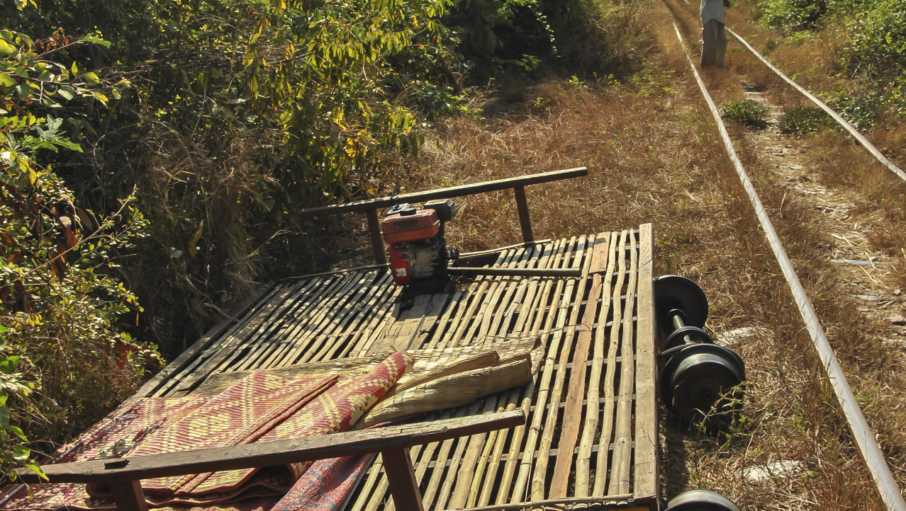 De treintjes in Battambang