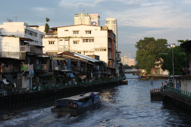 2008: Bangkok: varen op de klong.