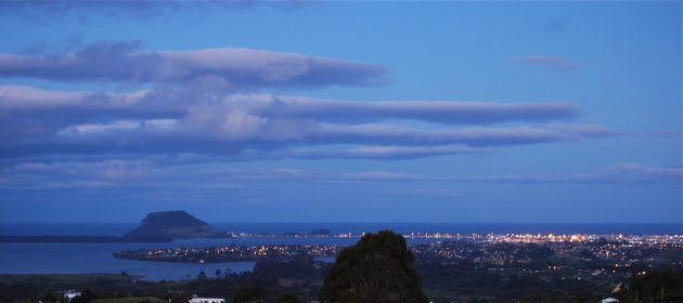 Mount Maunganui by night