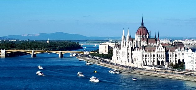 Het imponerende parlementsgebouw van Boedapest