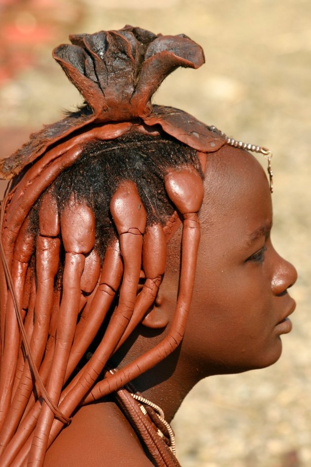 Himba vrouw