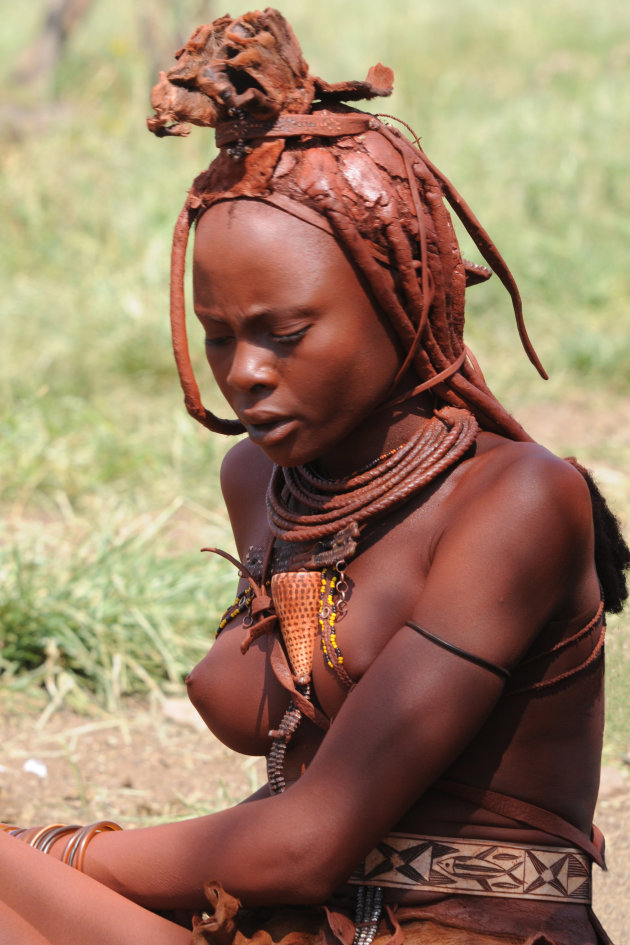 Himba vrouw